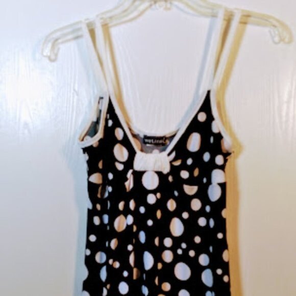 WET SEAL • Polka Dot Spaghetti Strap Top NWT-Large - Picture 2 of 16